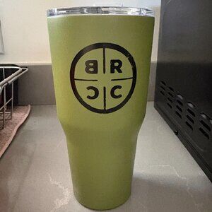 Black Rifle Coffee 30 oz. Big Frig Matte Green Tumbler